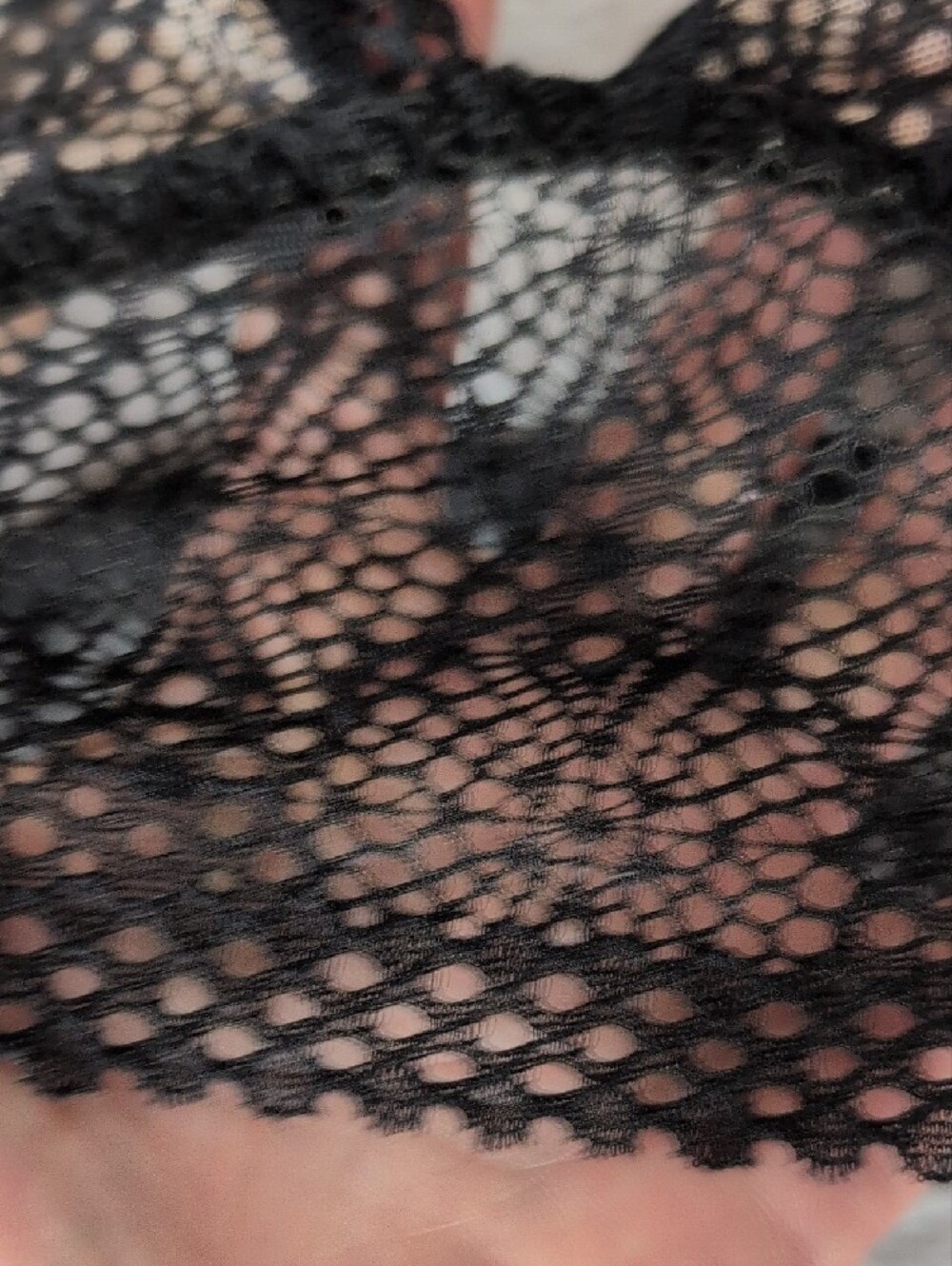 Victoria's Secret Black Lace Triangle Bralette - Picture 6 of 15